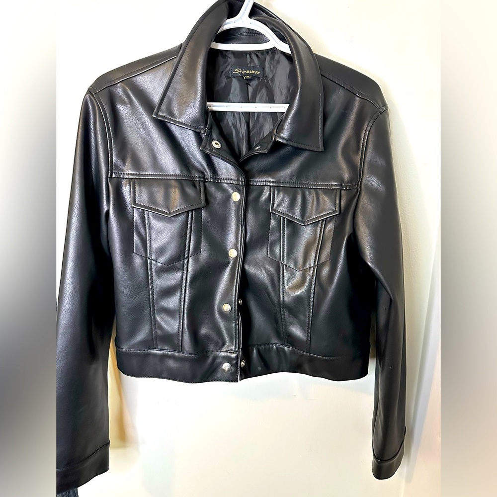 Soprano Black Leather Motorcycle Jacket